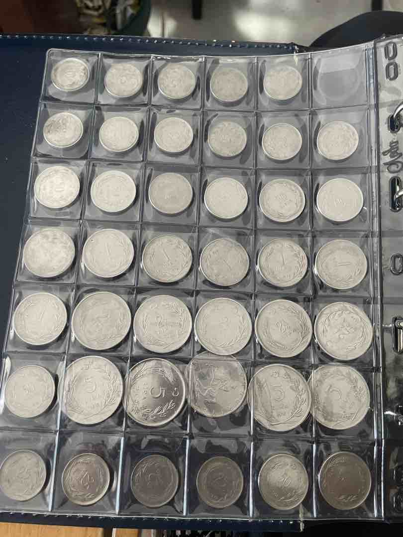 Bozuk para koleksiyonu hazır metal para defteri ike beraber - fotoğraf 4