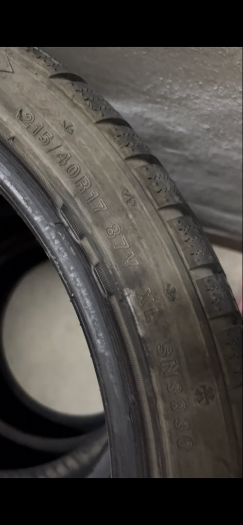 Lassa 215/40 R17 87V XL 4’lü Kış Lastiği Takımı – Temiz Çıkma - fotoğraf 2