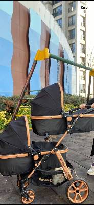 İkiz bebek arabası