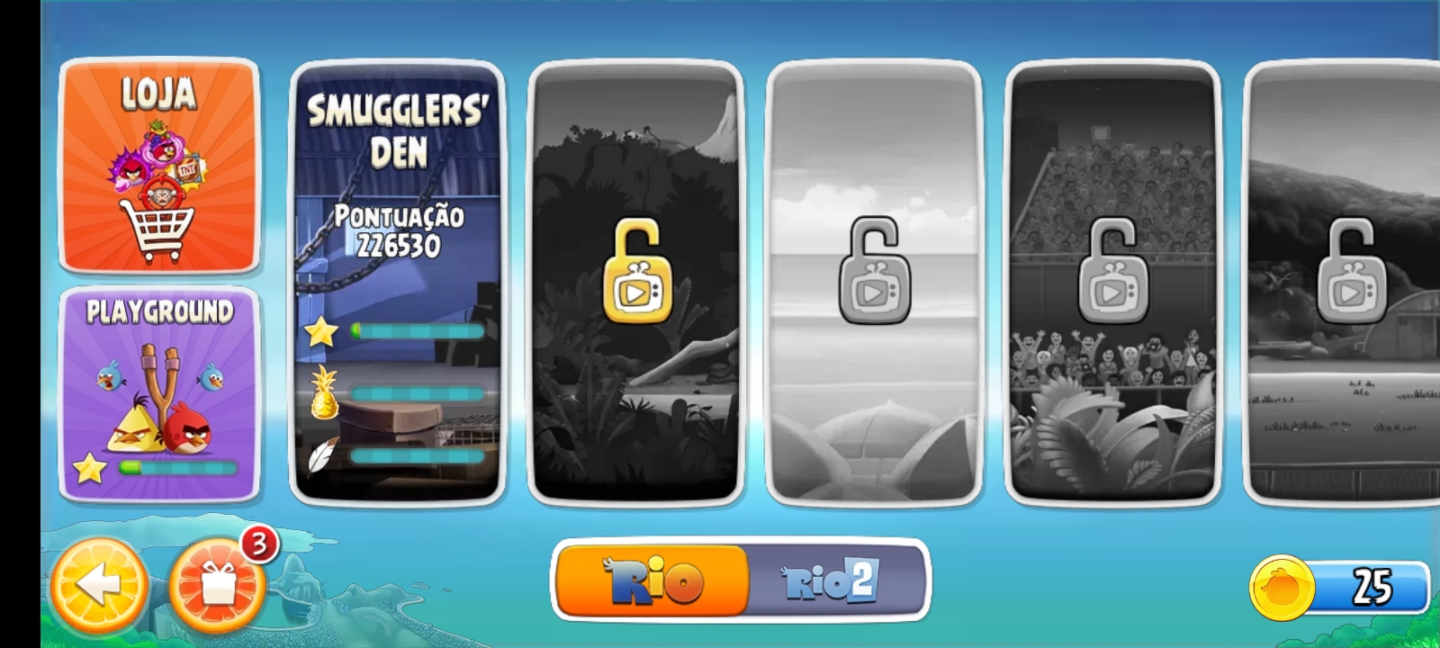 angry birds Rio — Screenshot 2