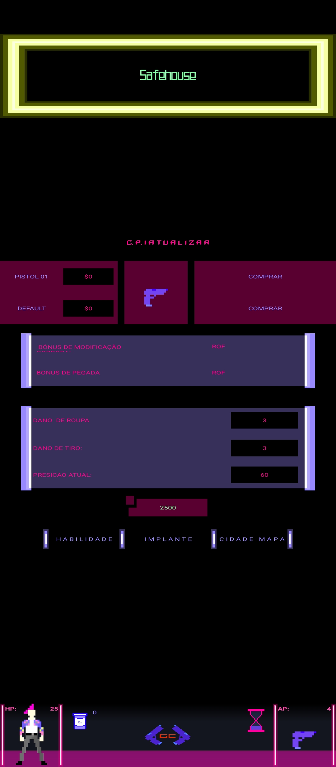 NEUROFALL: MERCENÁRIOS — Screenshot 3