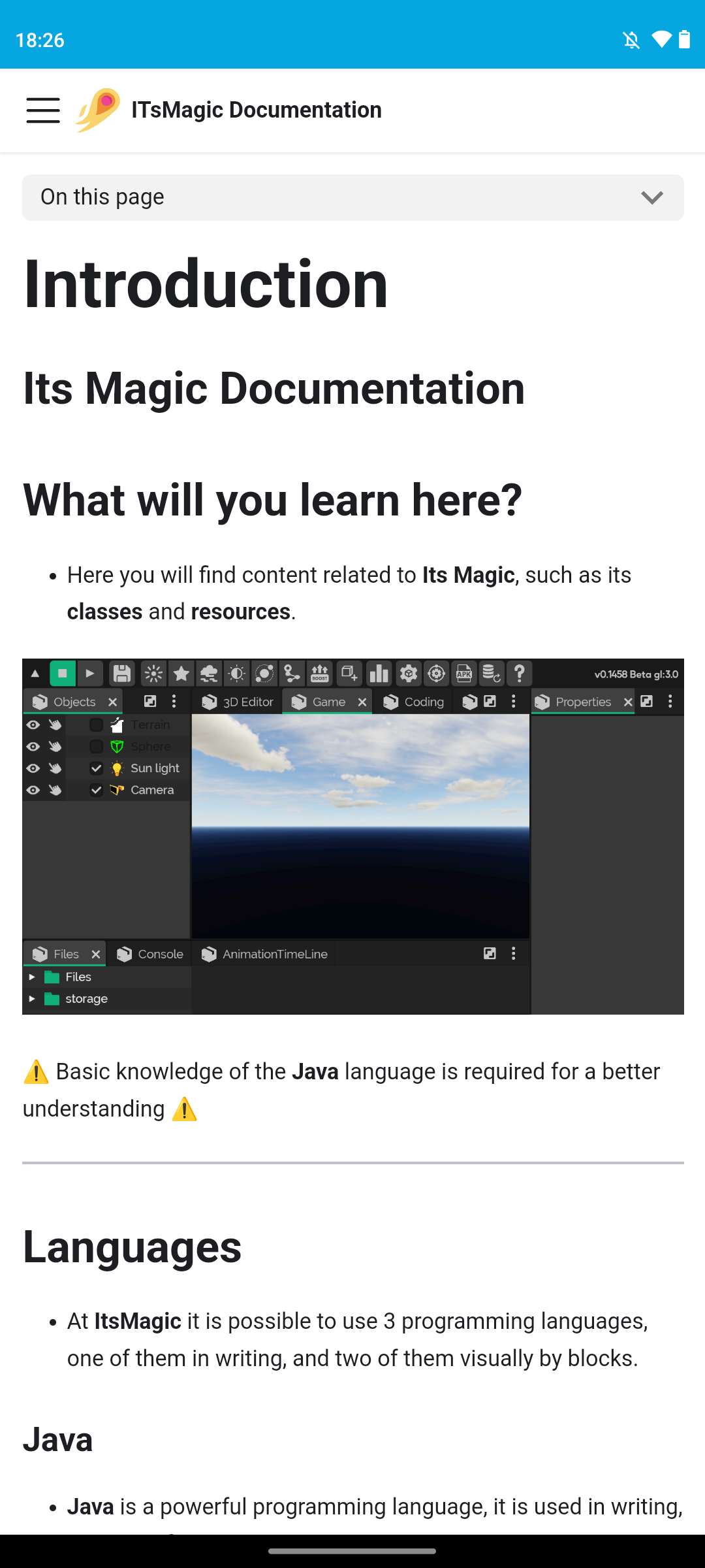 Its Magic Dogumentacion — Screenshot 3