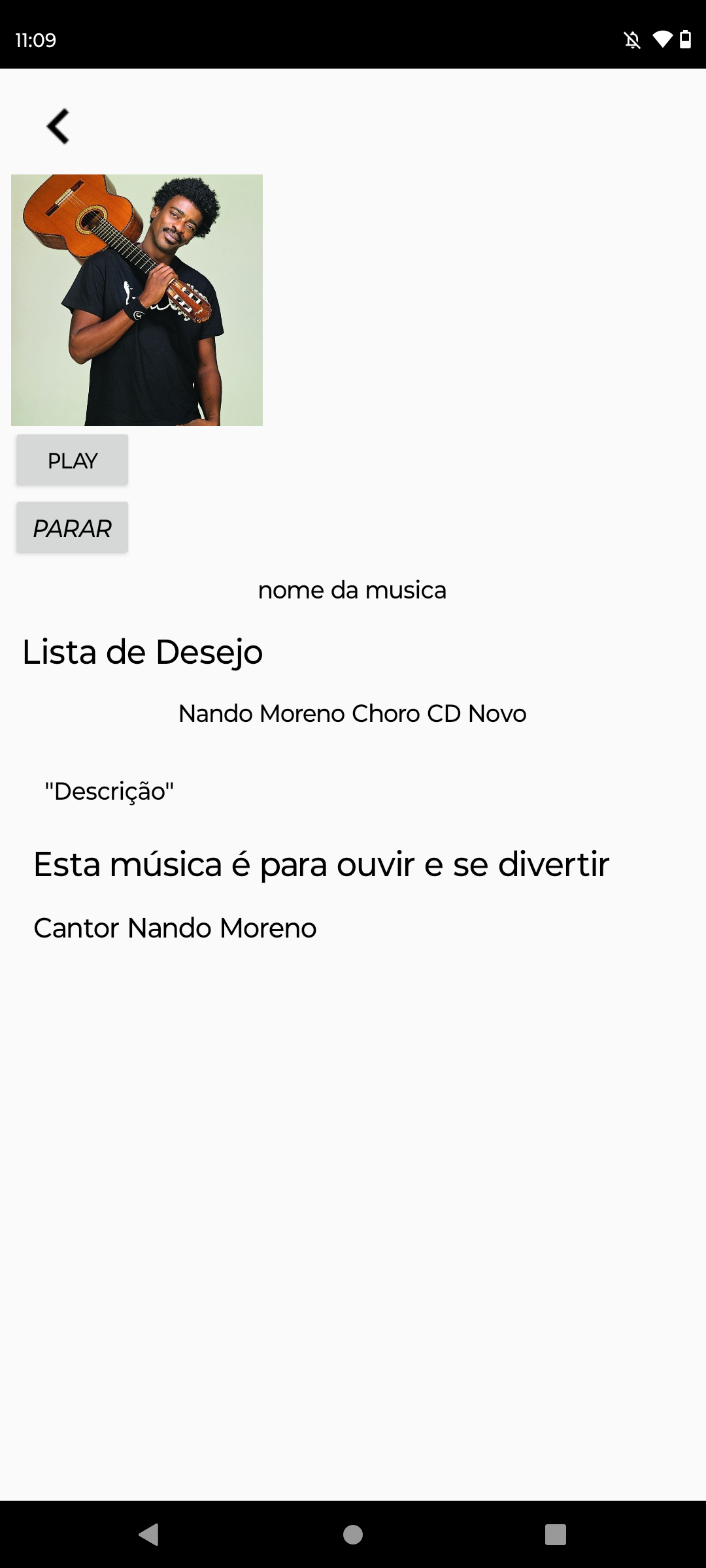 ouvir músicas offline e! (Favoritas)(Teste) — Screenshot 3