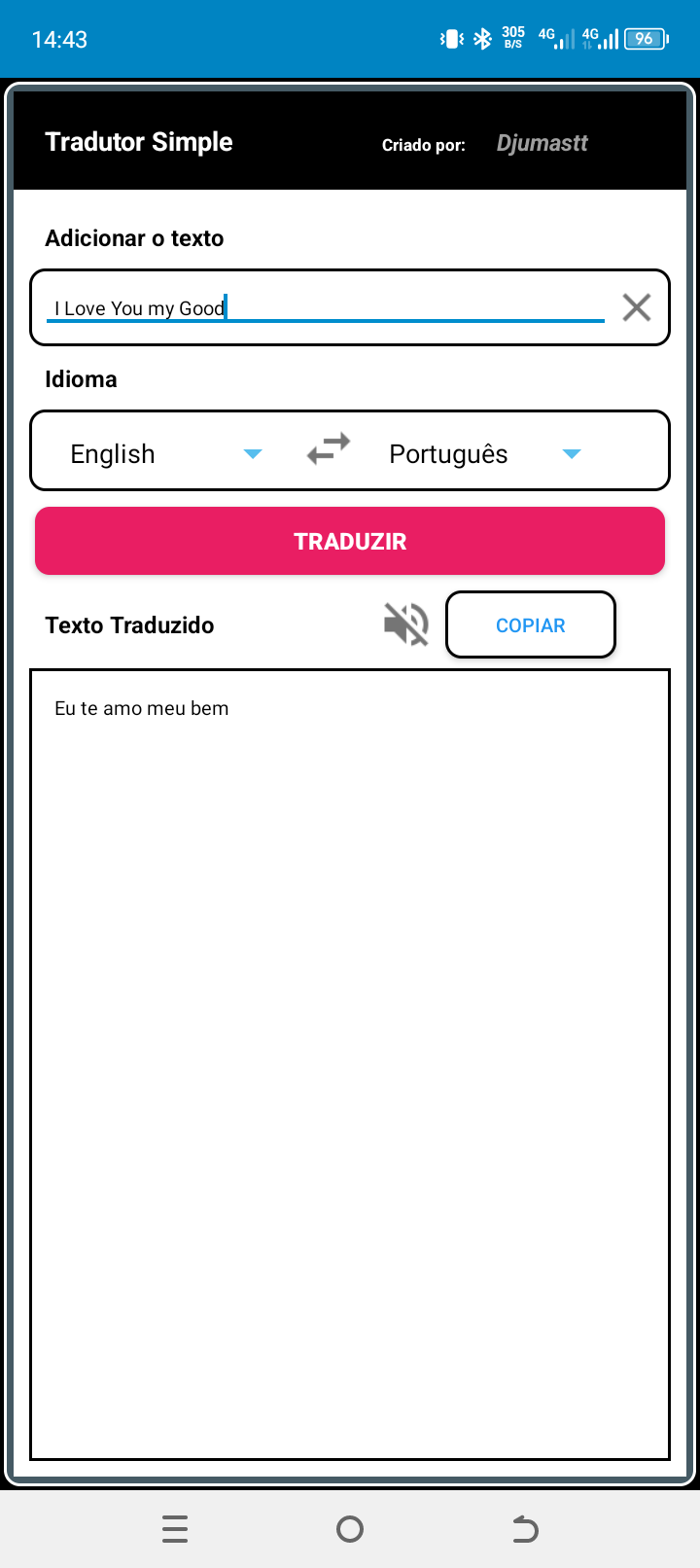 Tradutor Simple — Screenshot 4