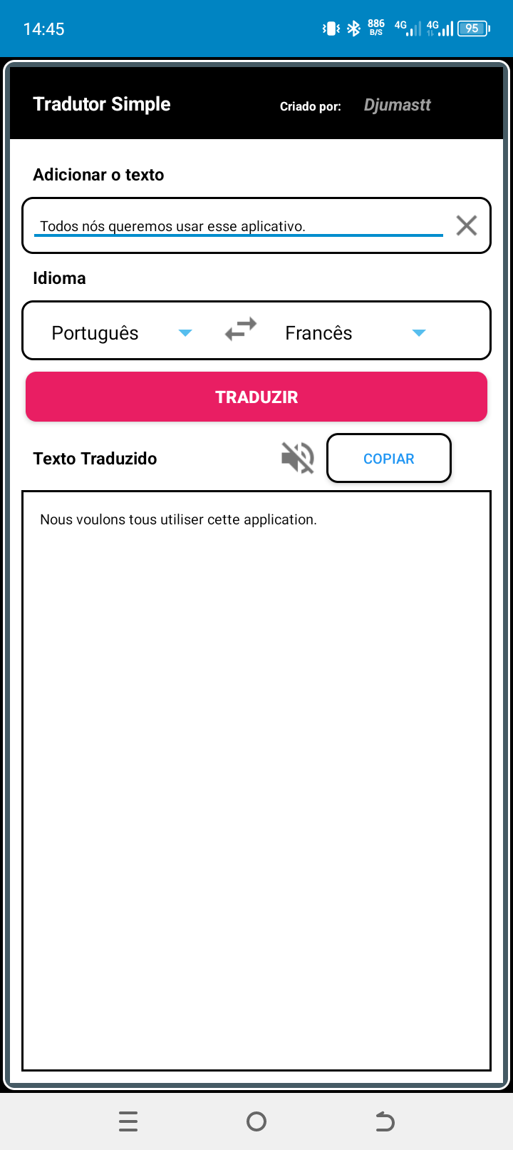 Tradutor Simple — Screenshot 2