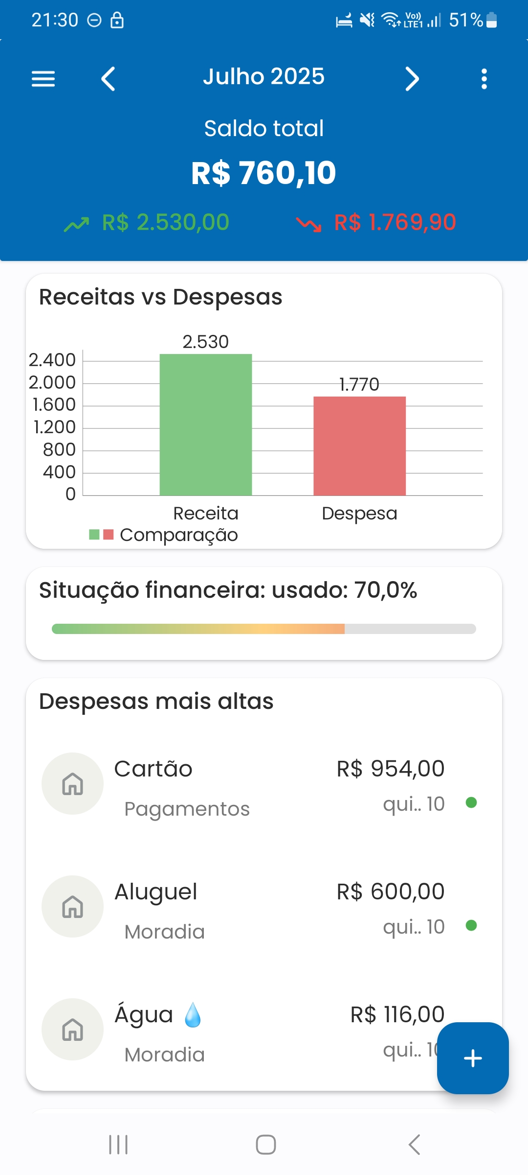 ControlFin — Screenshot 3
