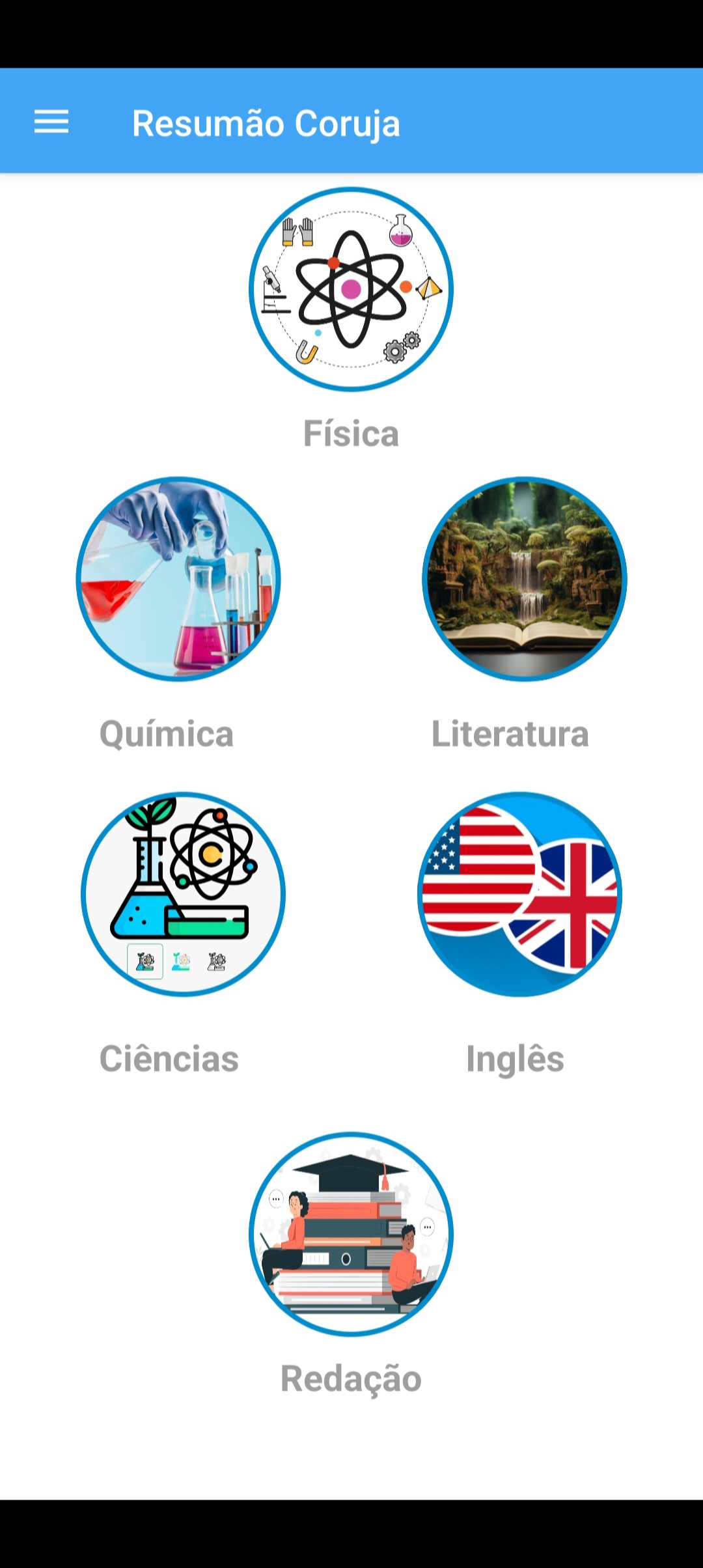 Resumão Coruja: o segredo para otimizar seus estudos e conquistar seus objetivos! — Screenshot 1