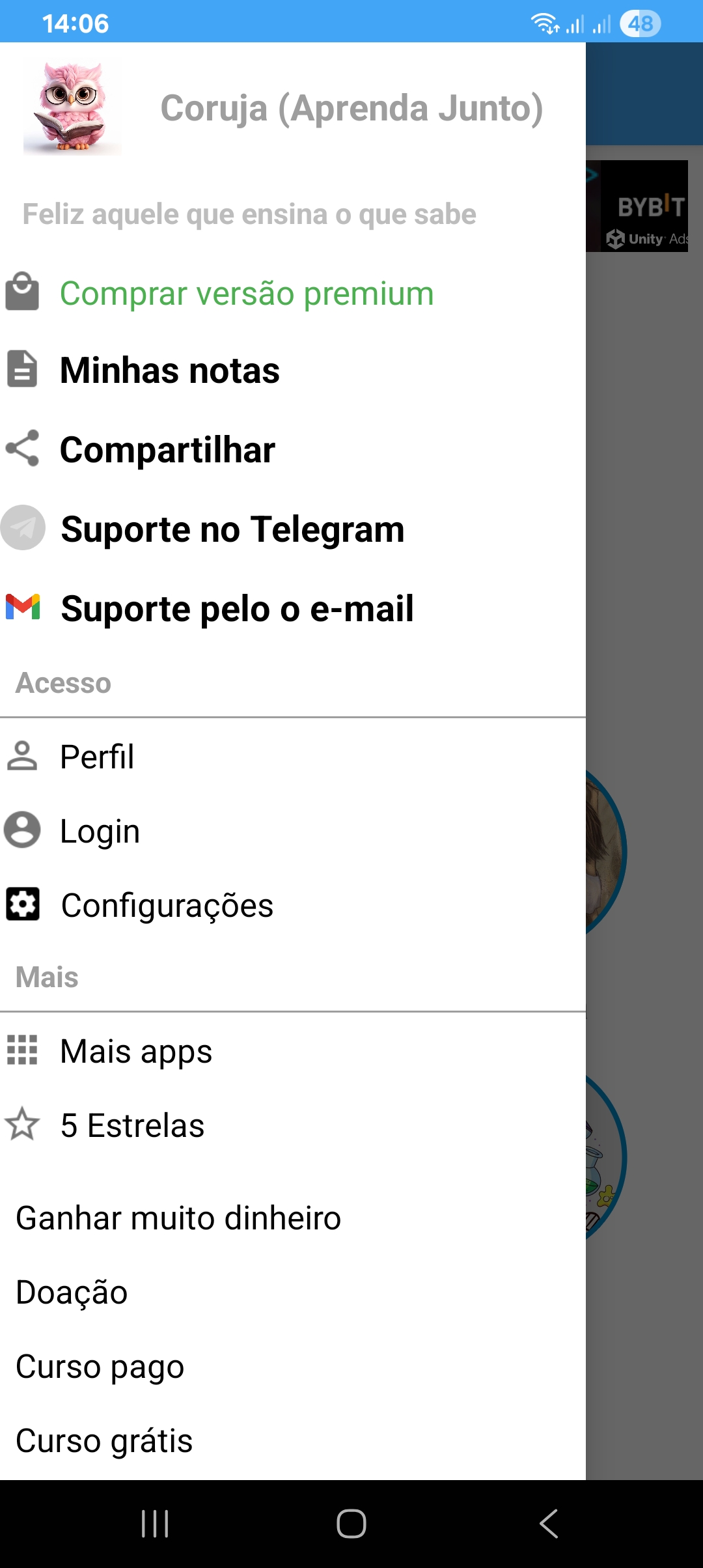 Resumão Coruja — Screenshot 5