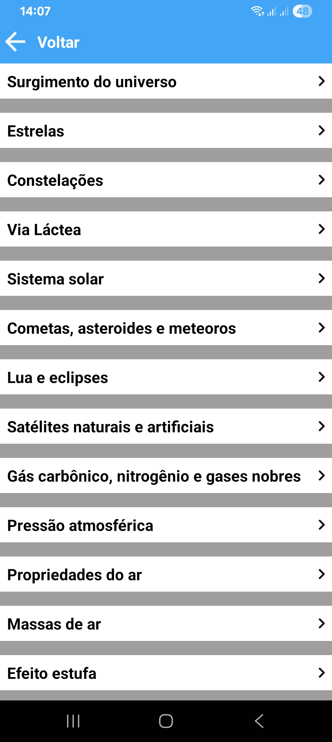 Resumão Coruja — Screenshot 6