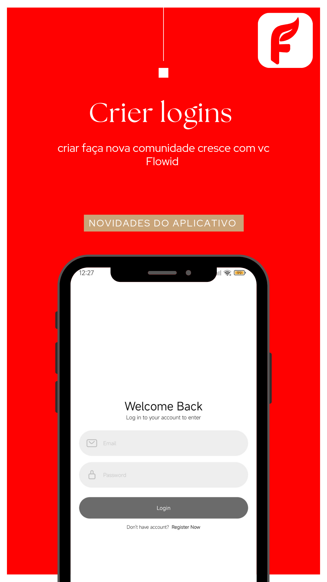 Flowid - Rede social ™ — Screenshot 1