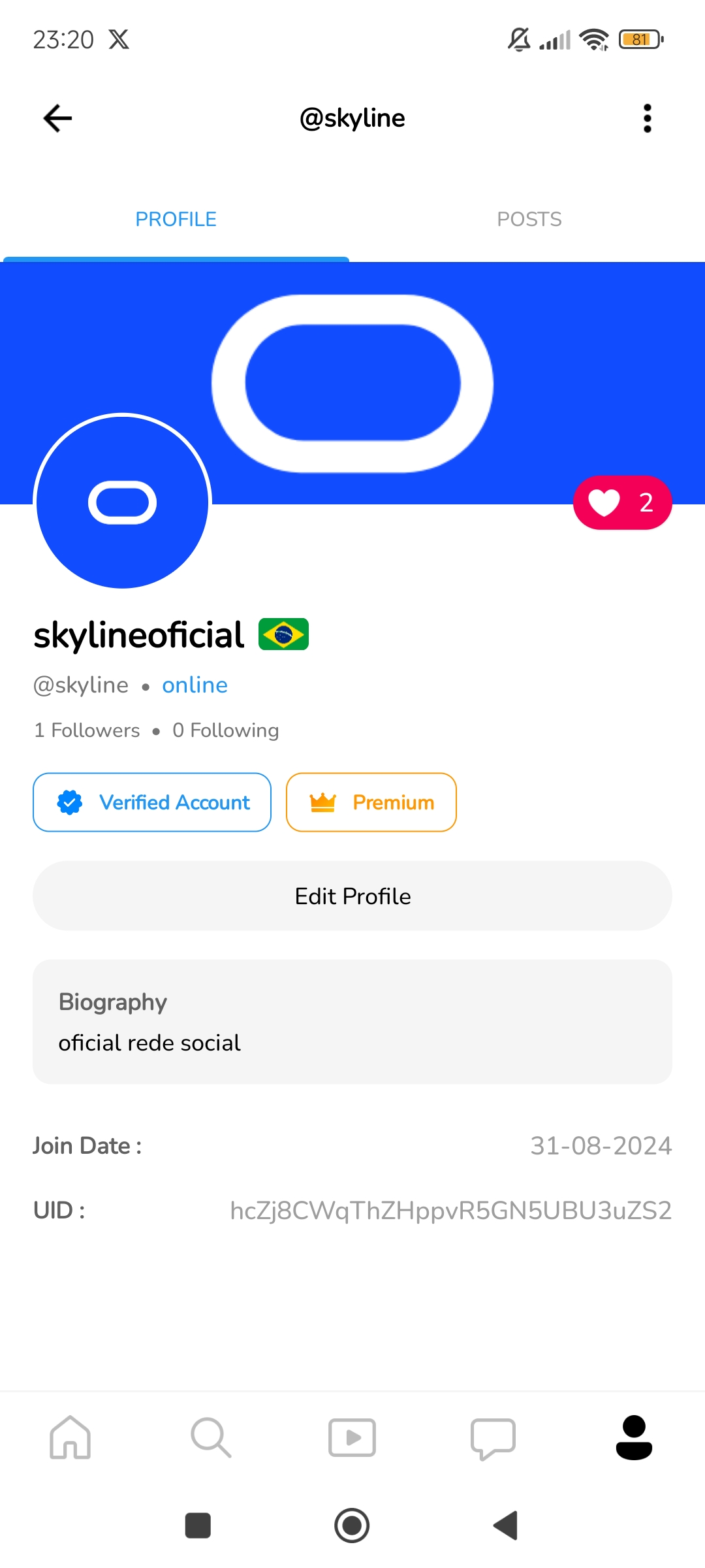 skyline - compartilha nosso feed  — Screenshot 6