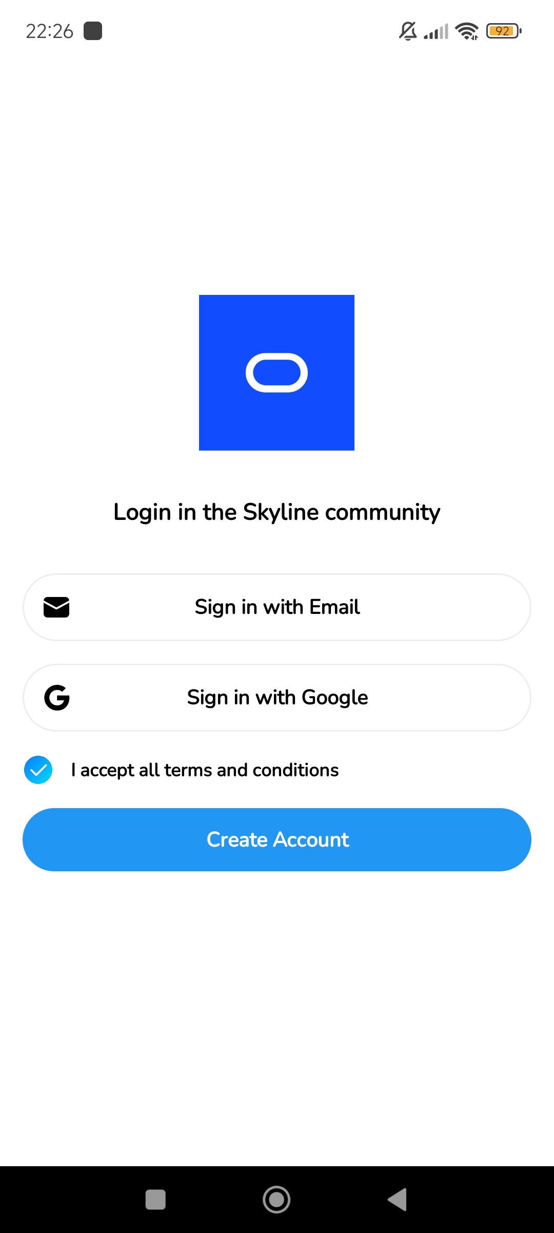 skyline - compartilha nosso feed  — Screenshot 3