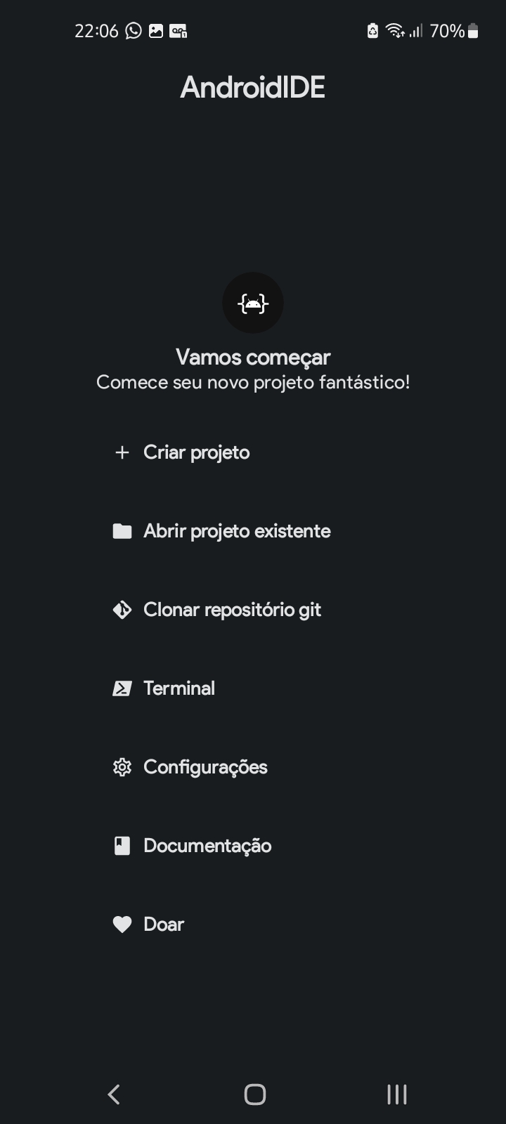 AndroidIDE — Screenshot 3
