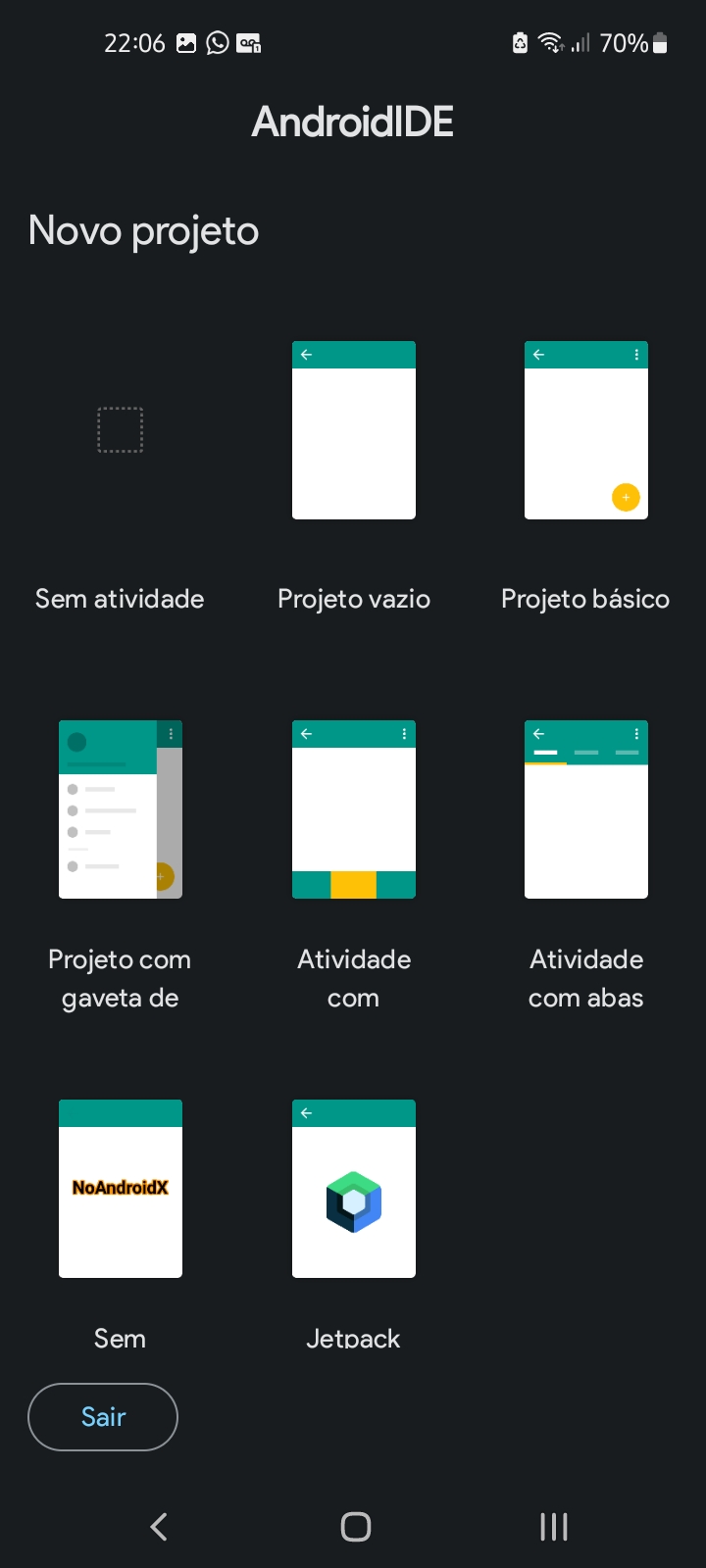 AndroidIDE — Screenshot 2