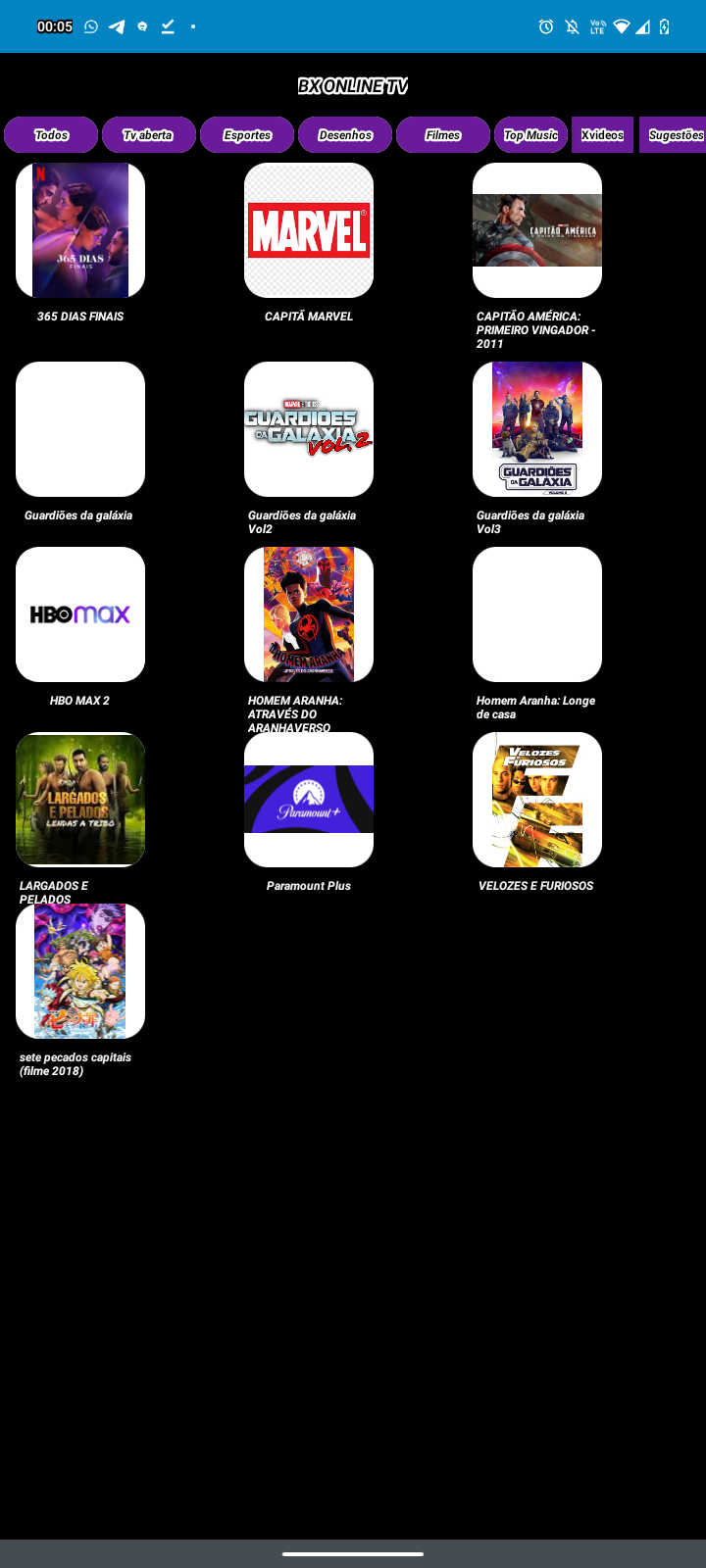 Bx ONLINE Tv — Screenshot 1