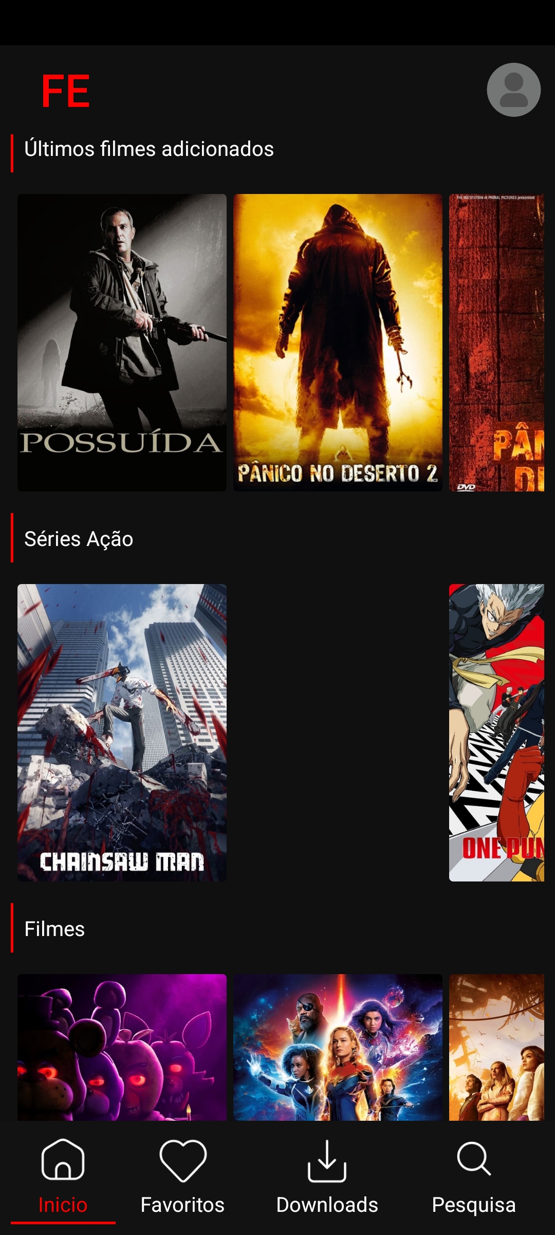 Filmes Evolution HD  — Screenshot 2