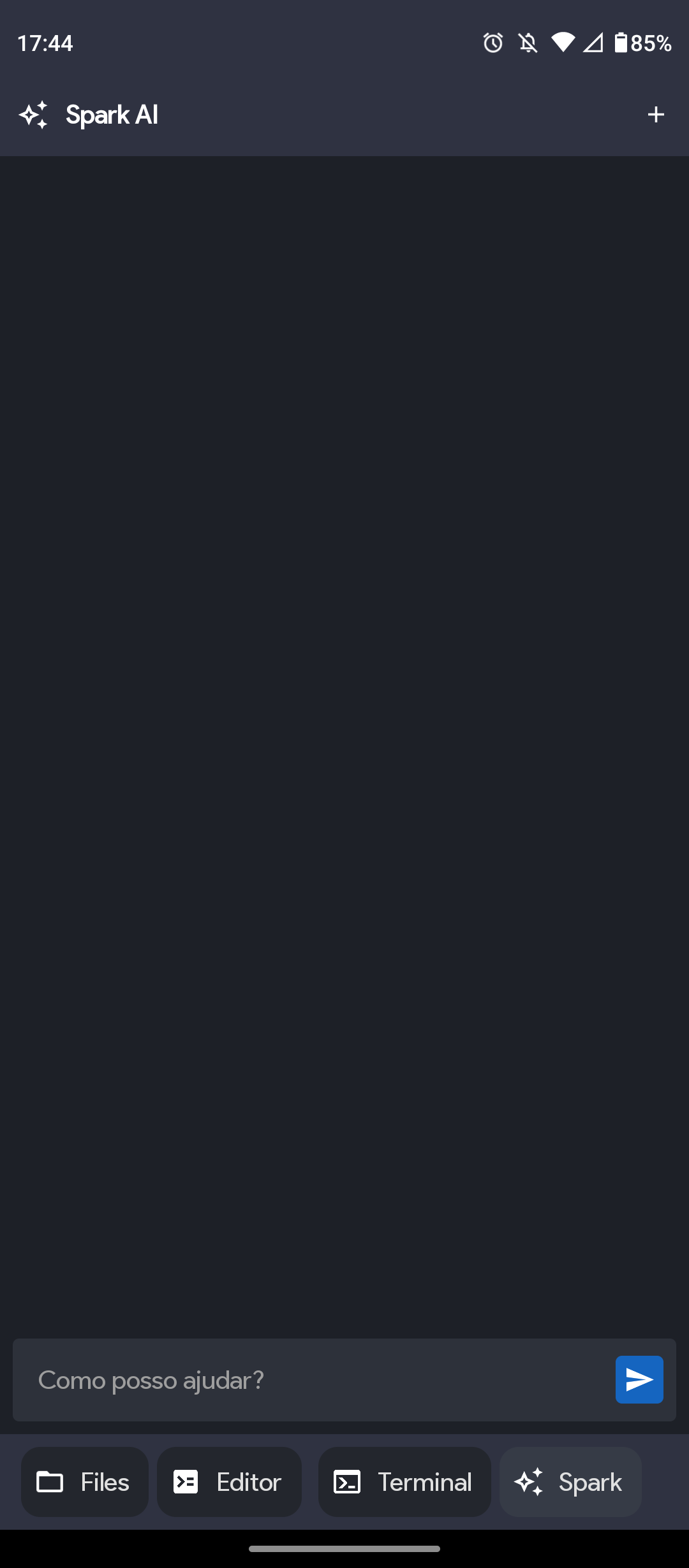 CodeHub - Editor de Códigos com IA [BETA] — Screenshot 3