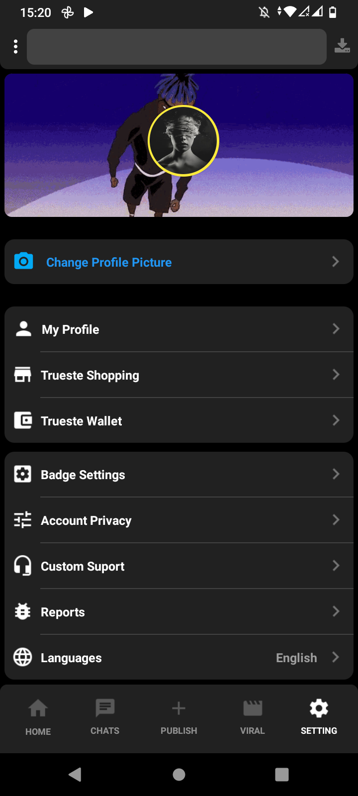 Trueste Chat — Screenshot 2