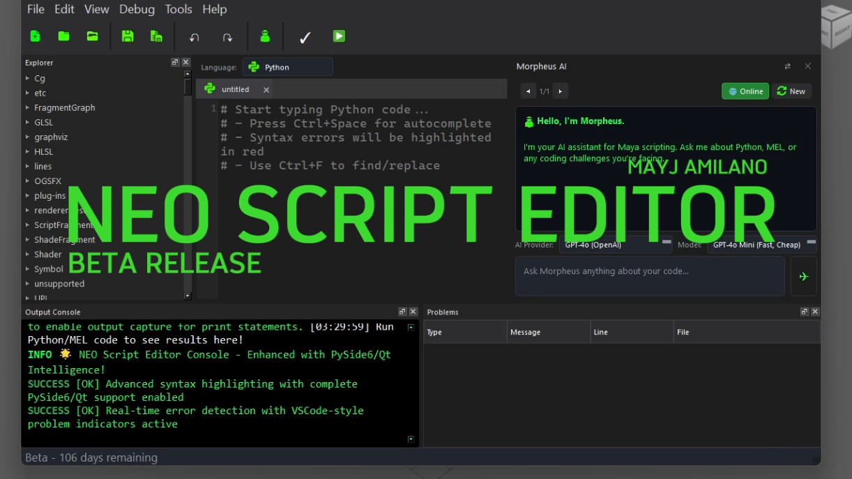 NEO Script Editor