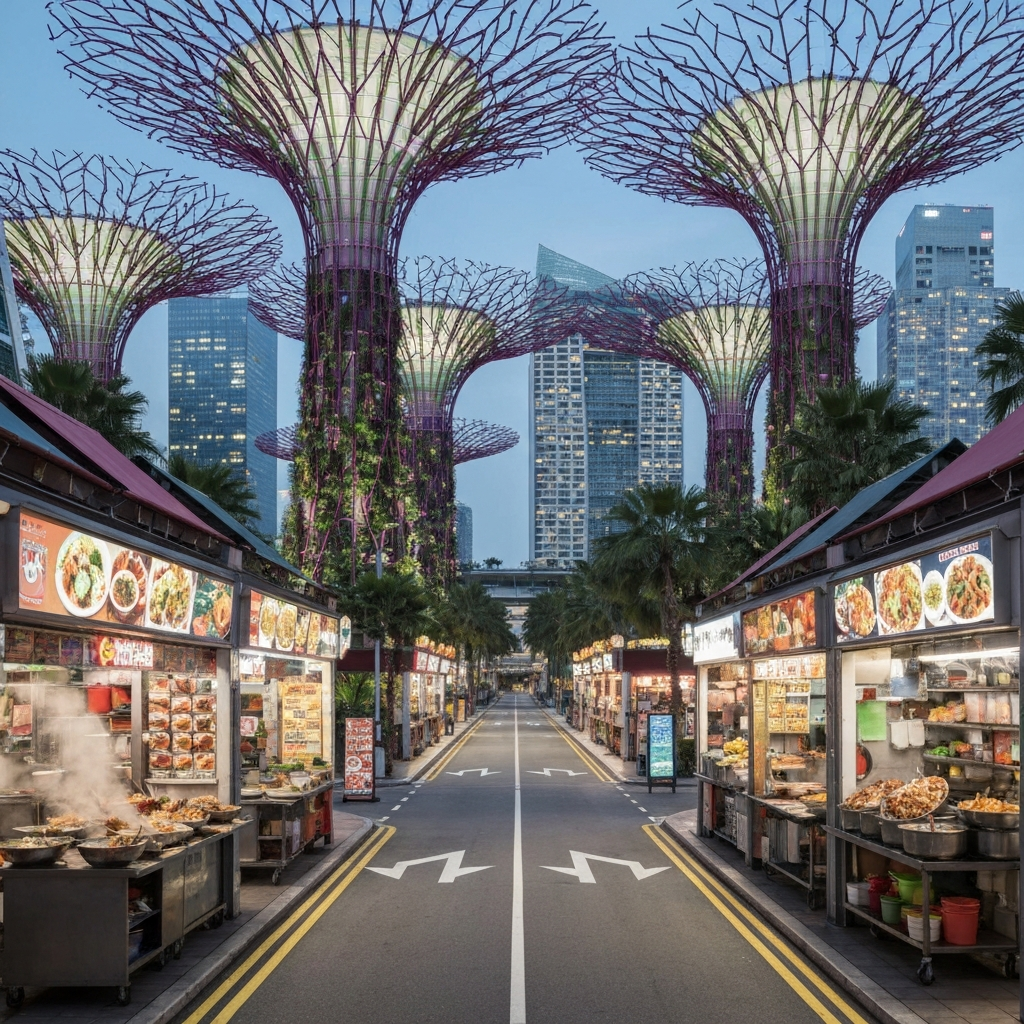 Singapore: Foodie & Forward-Thinking Adventure