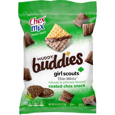 Chex Mix Muddy Buddies (Girl Scout Thin Mints)