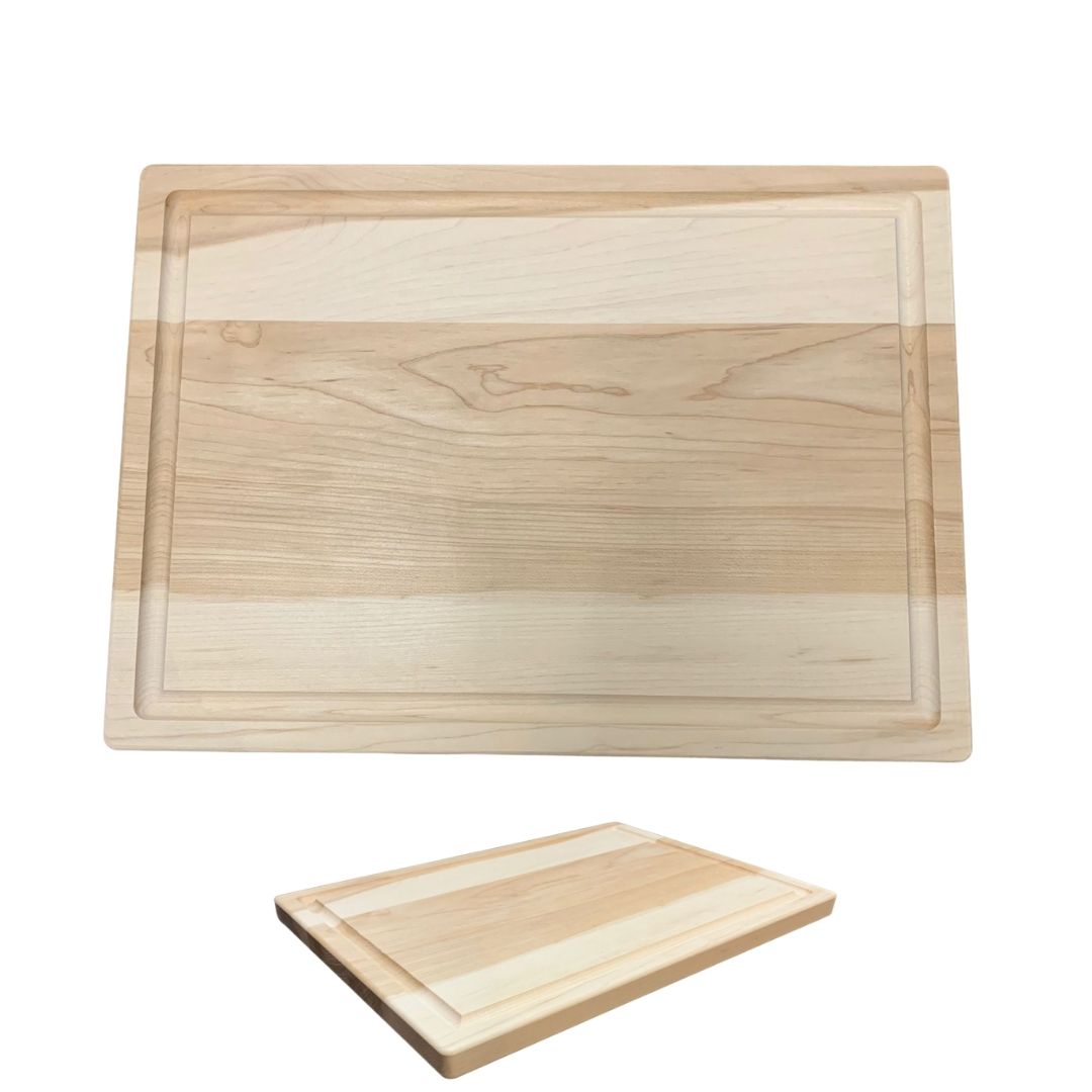 Personalized Cutting Board - Maple Board with Juice Groove Size 14