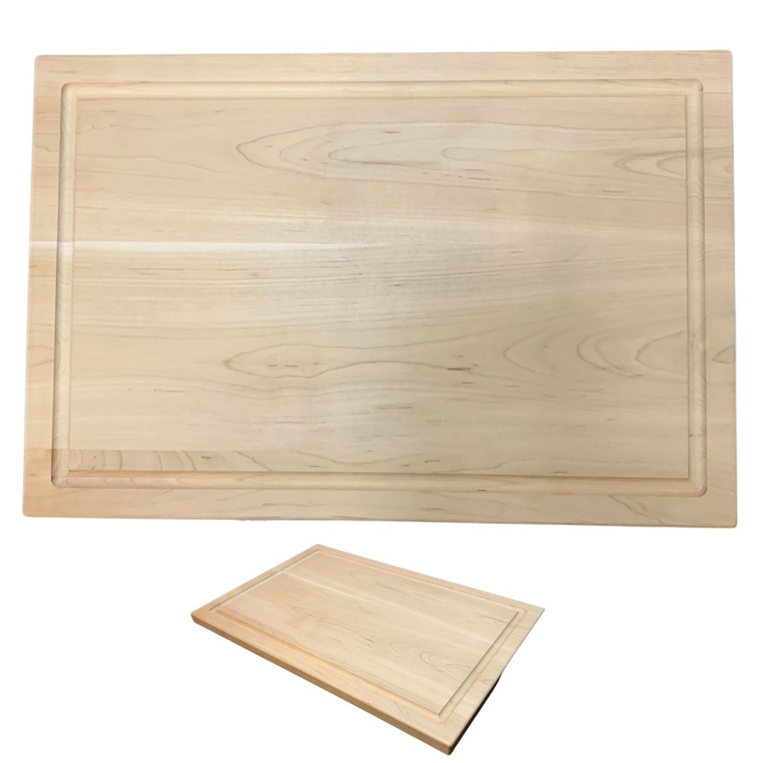 Personalized Cutting Board - Maple Board with Juice Groove size 18