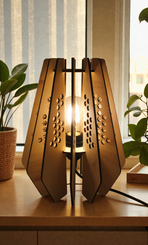 Lampe de Chevet Nid d'Abeille
