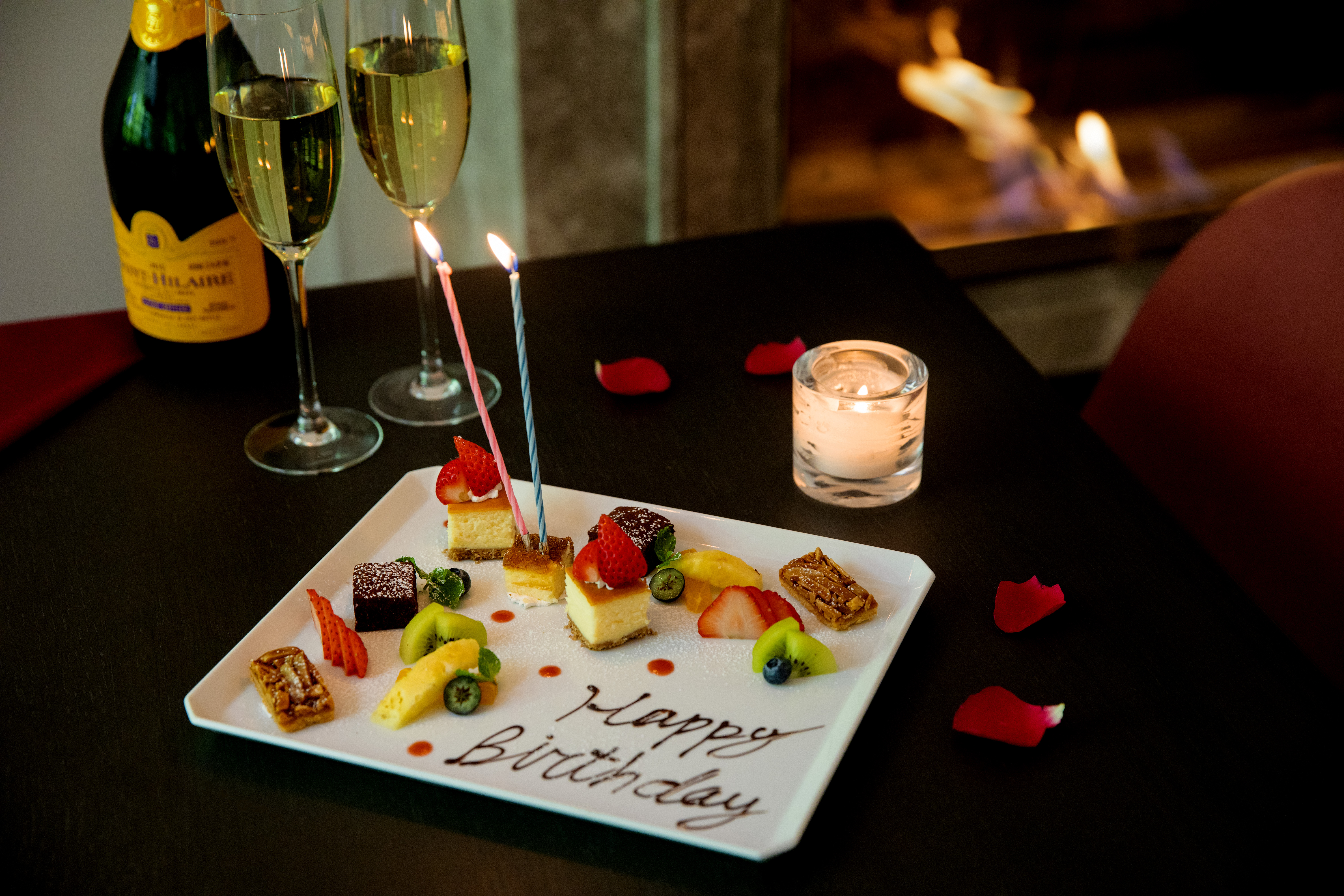 小樽で誕生日・記念日のお祝いに｜メッセージ付きデザートプレート