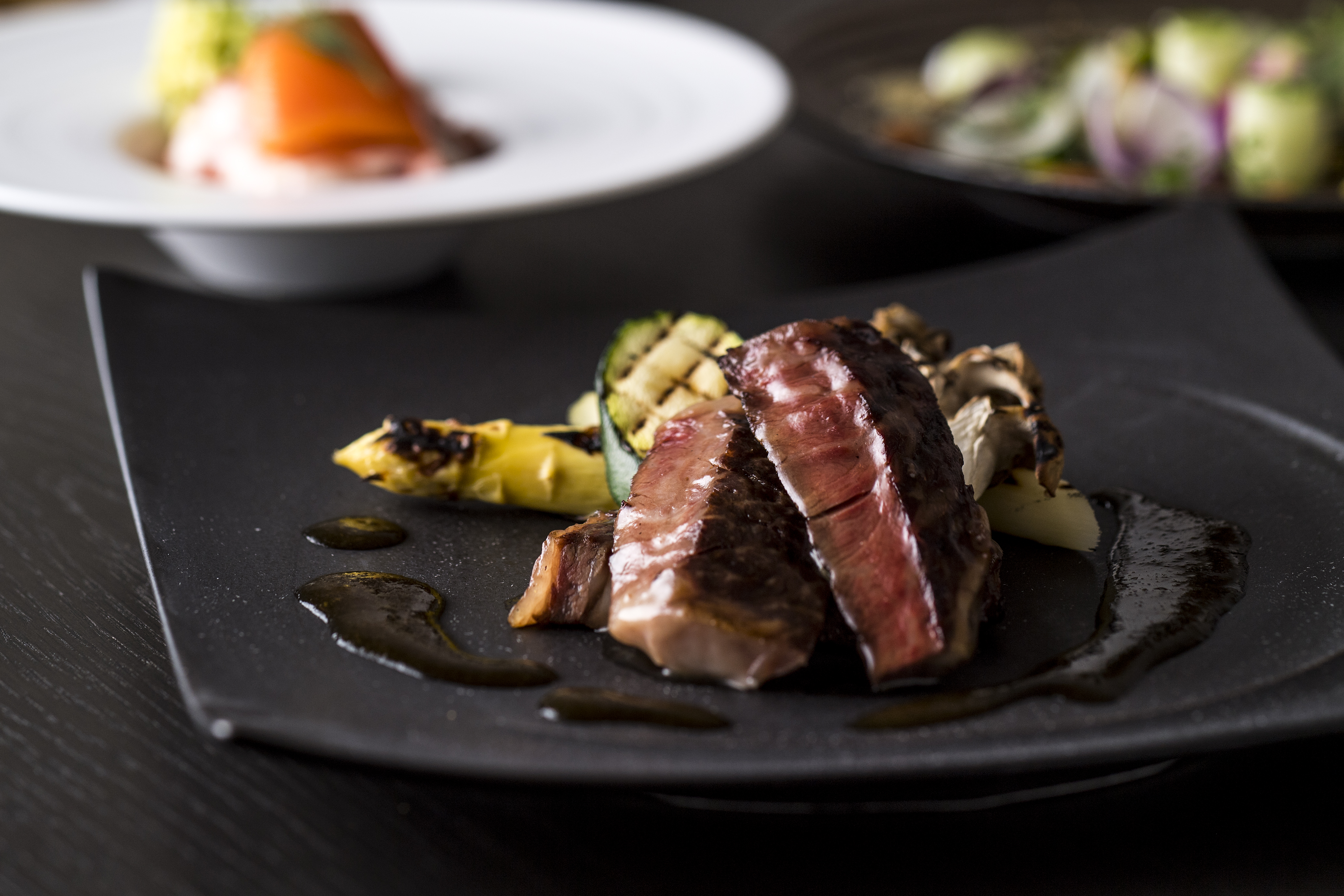 【シェフのこだわり】北海道産ジャージー牛のグリルを堪能！