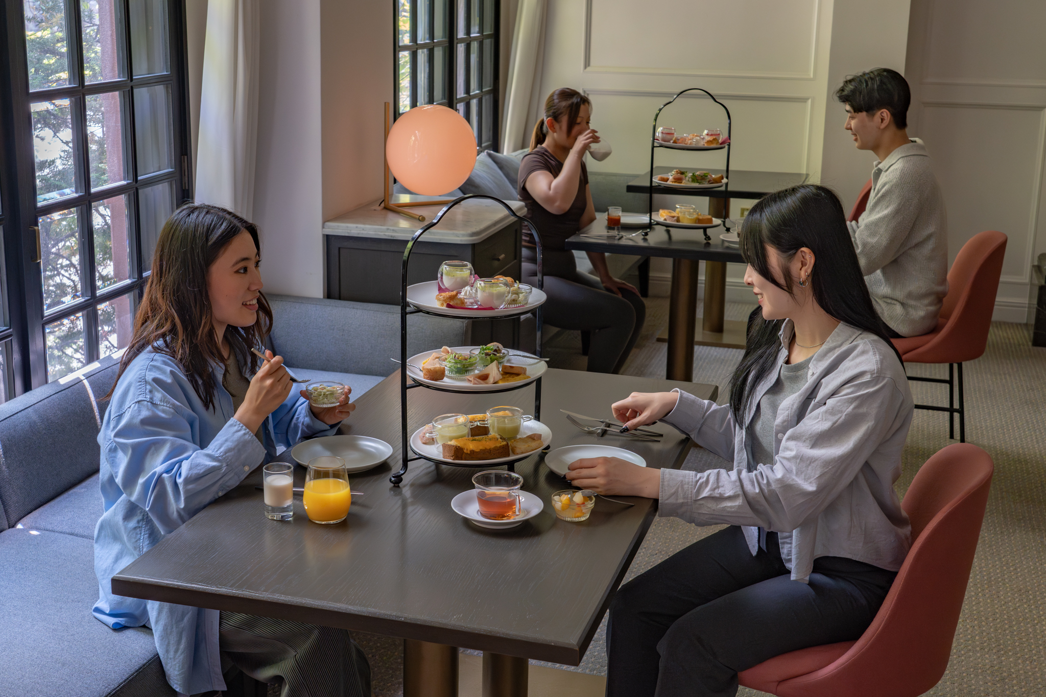 【小樽の朝を、優雅に】「朝からハイティー？」驚きと感動が詰まった、3段スタンドのモーニング。