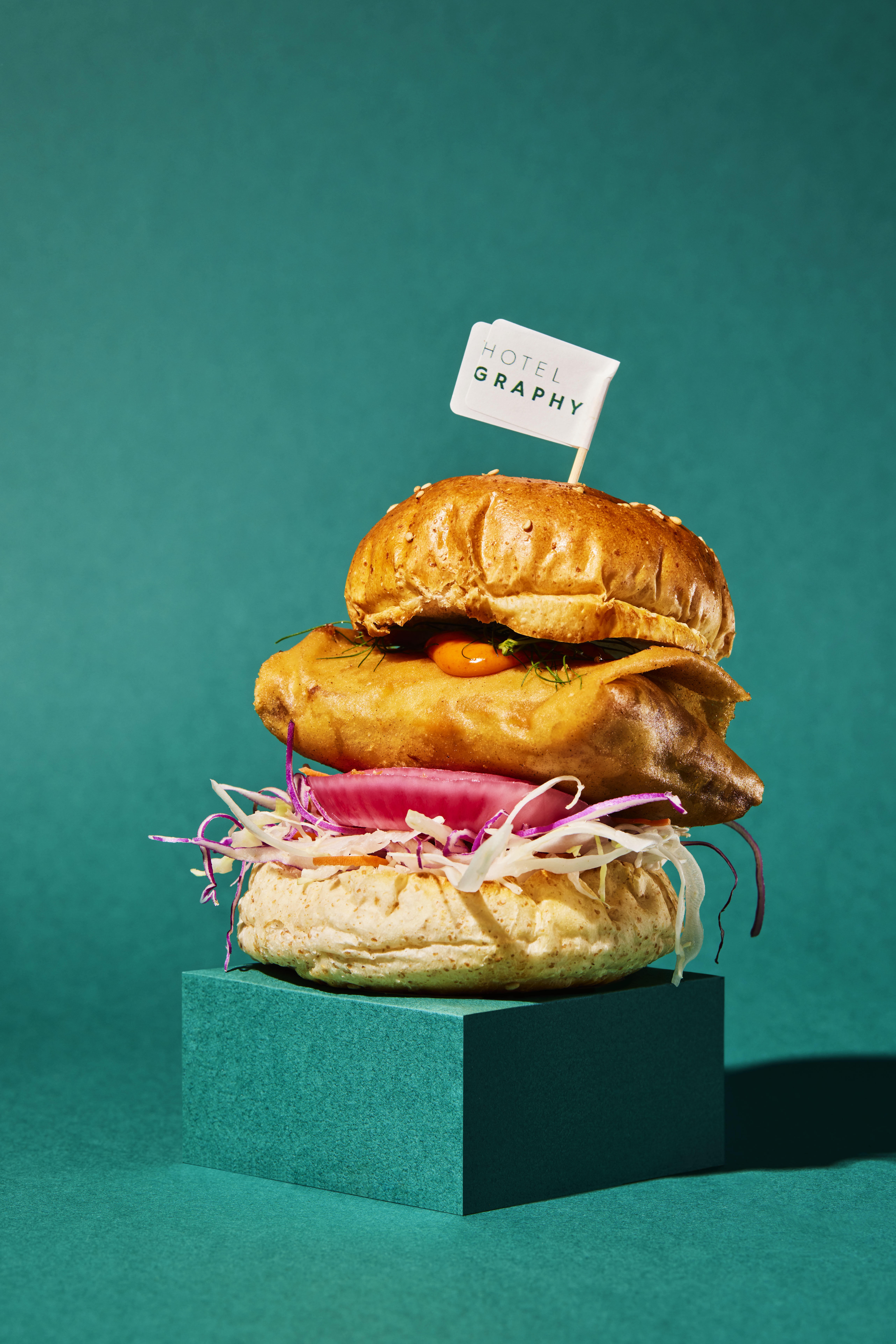 【ランチ＆ディナー】エビ春巻きバーガー🦐