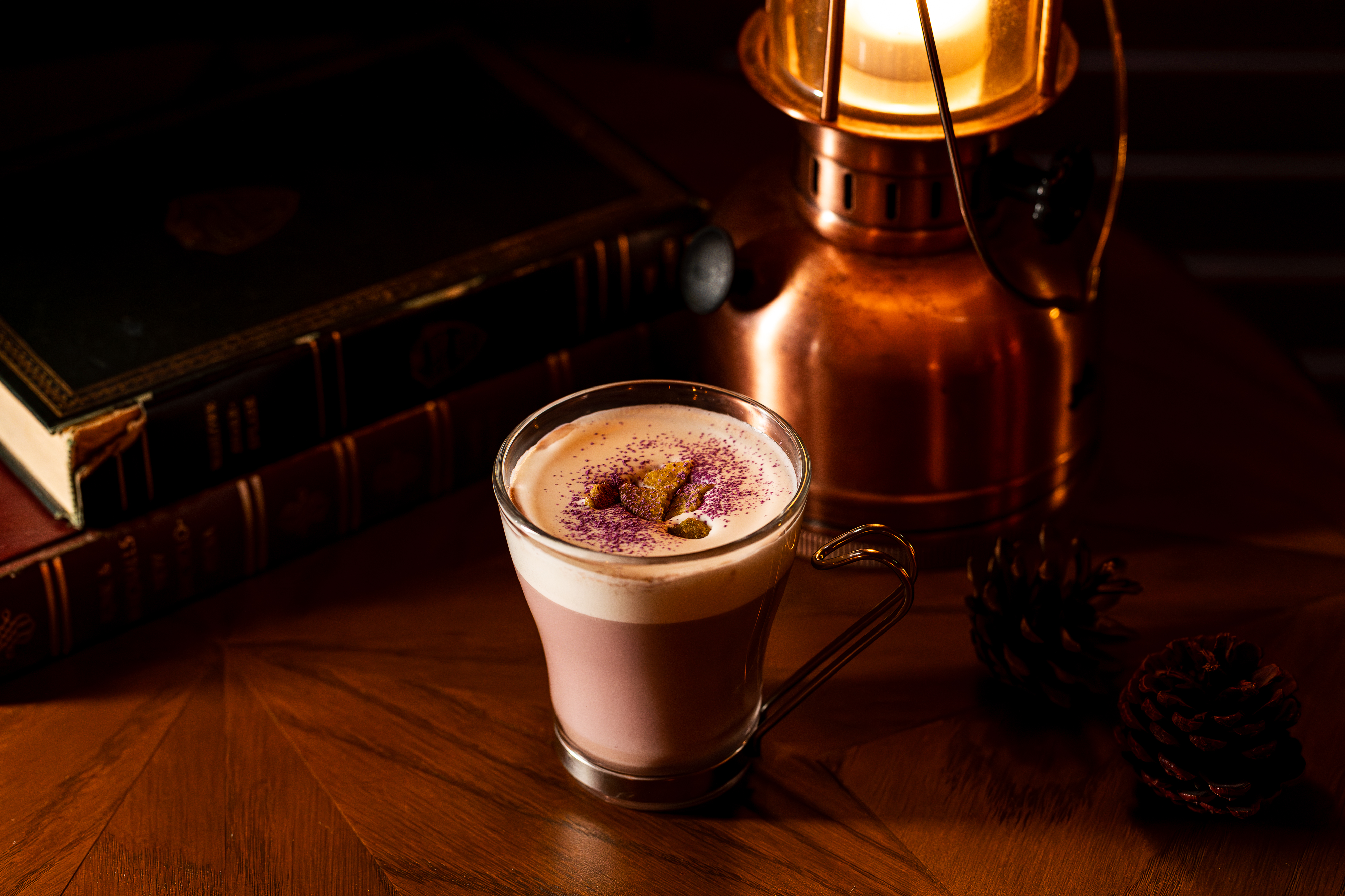 新感覚、スイートポテトラテのホットカクテル