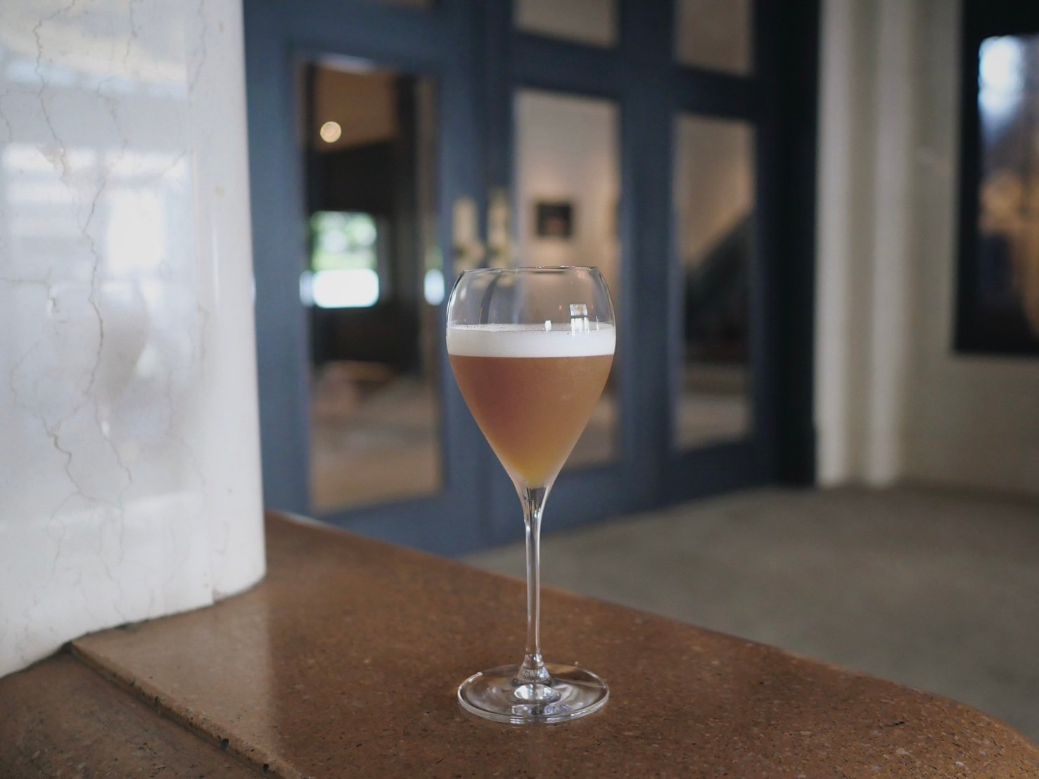 葡萄と紅茶のサワー