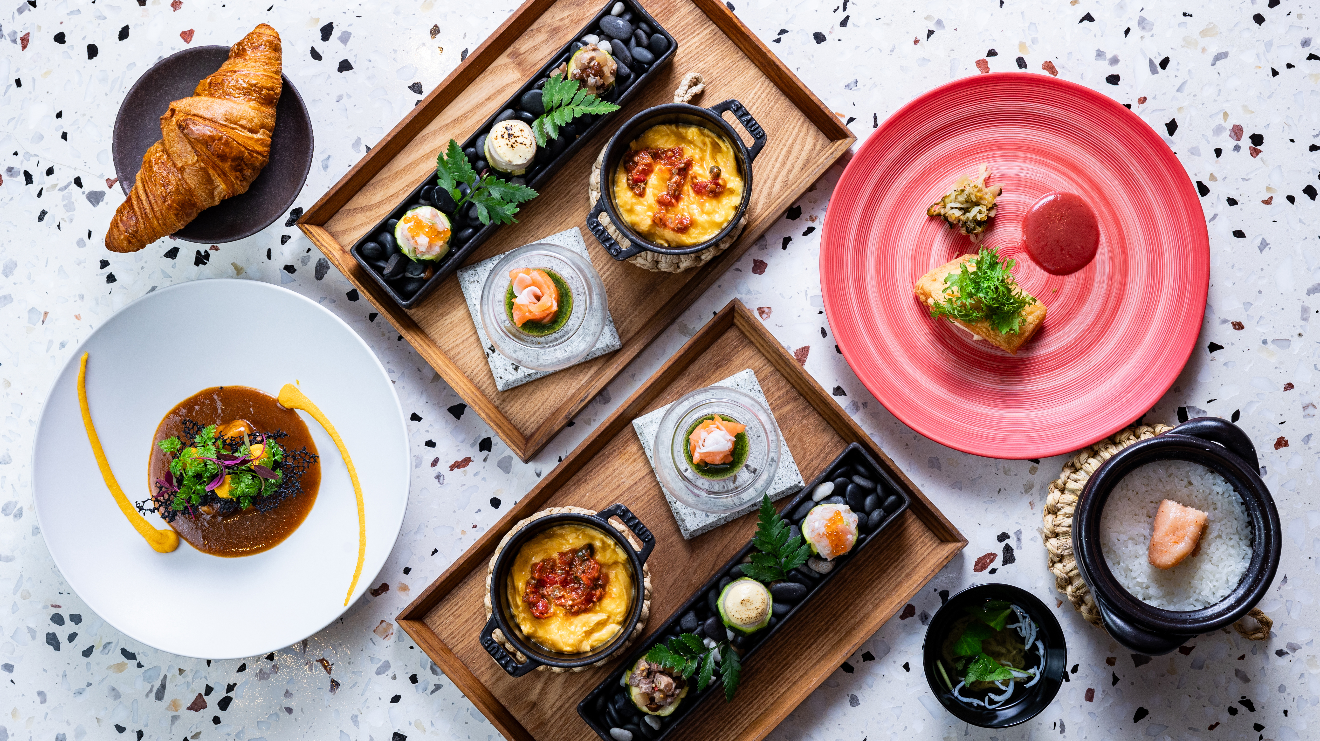 ショートコーススタイルでいただくLively Kitchenこだわりの朝食