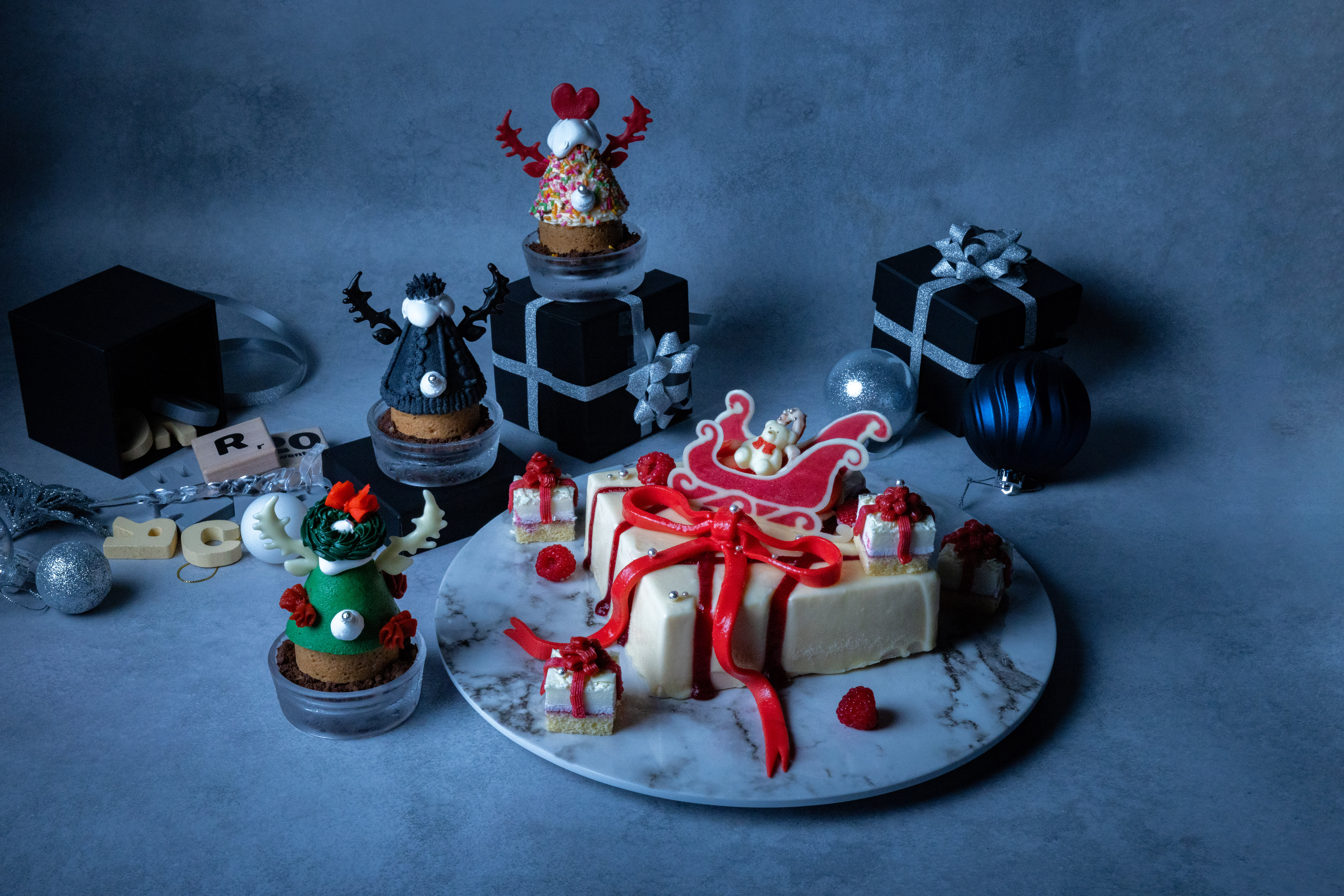 ノスタルジックで遊び心あふれるクリスマスカフェメニュー