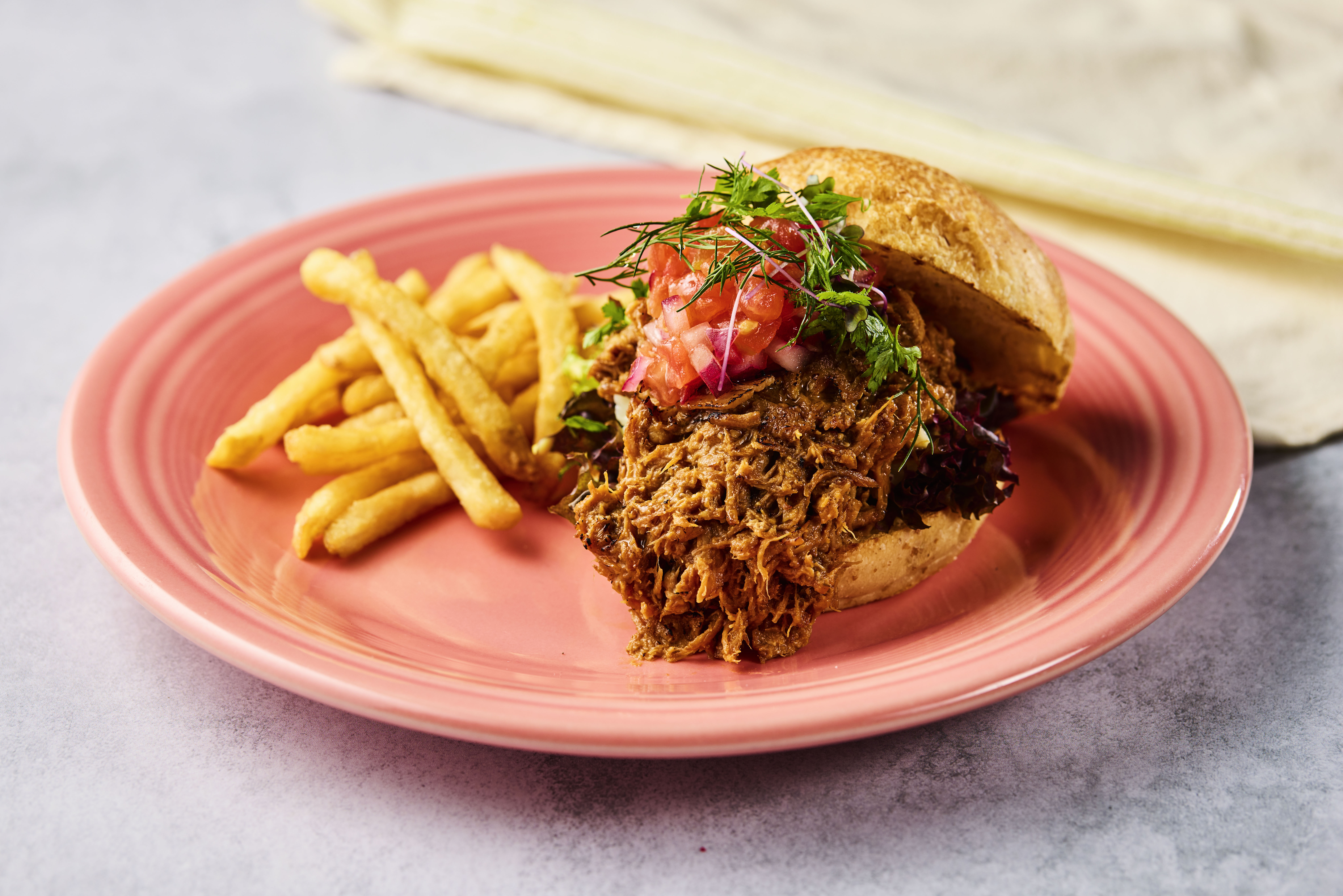 【メニュー紹介】プルドポークバーガー🍔