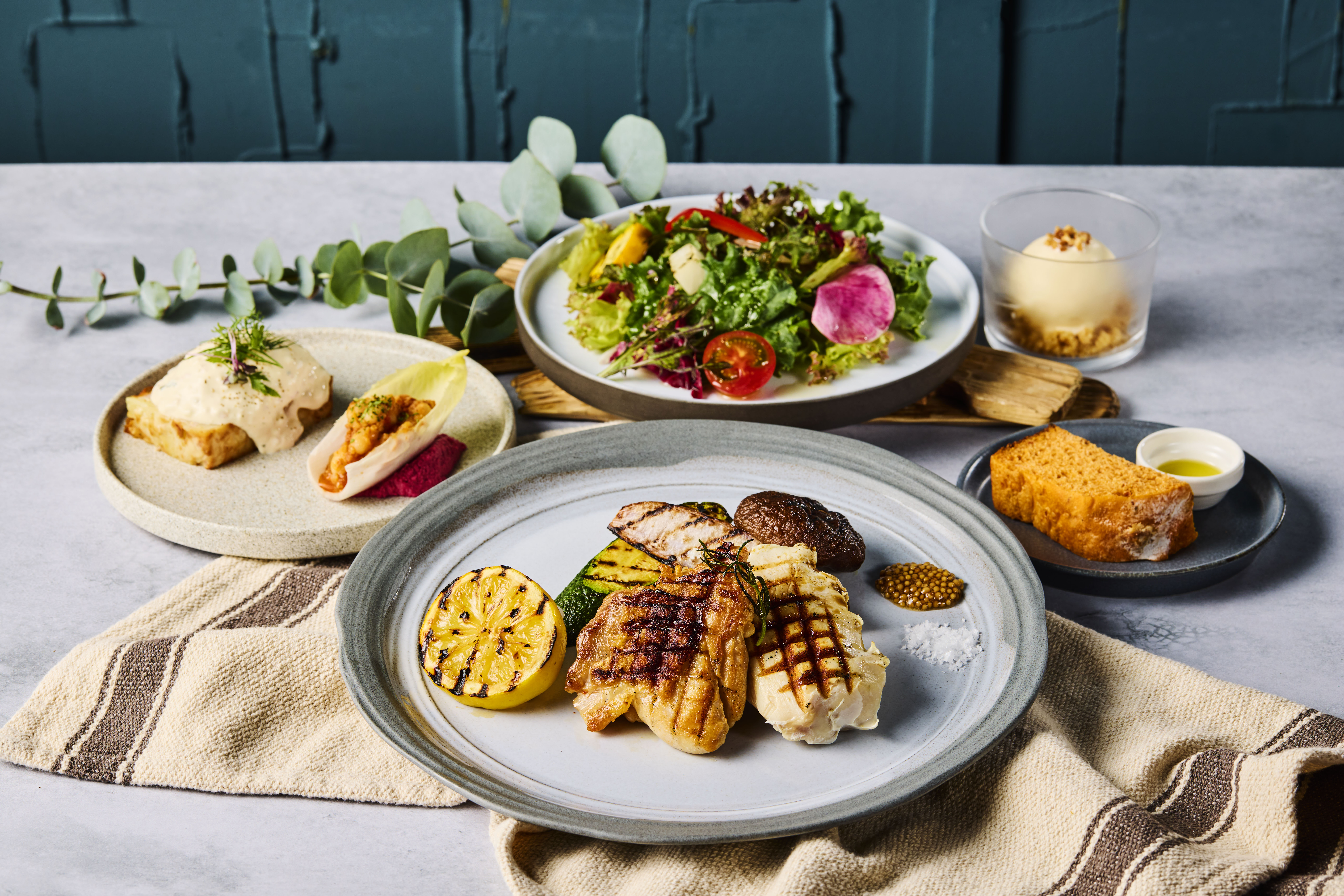 【ランチ】ブランド鶏を味わうショートコース🍽️