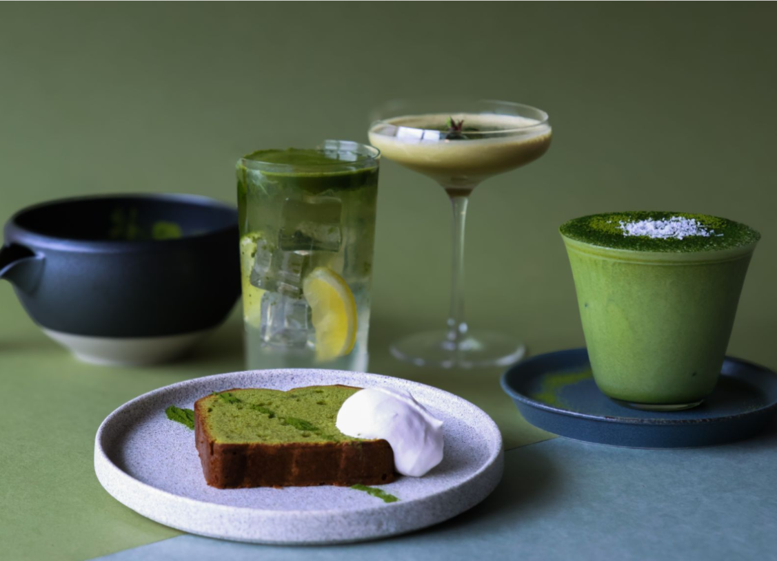 渋谷の夜に。抹茶カクテルで楽しむ夜カフェ時間