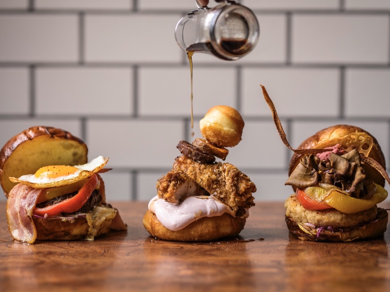 並木橋で見つけた、カジュアルなご褒美ランチ🍔