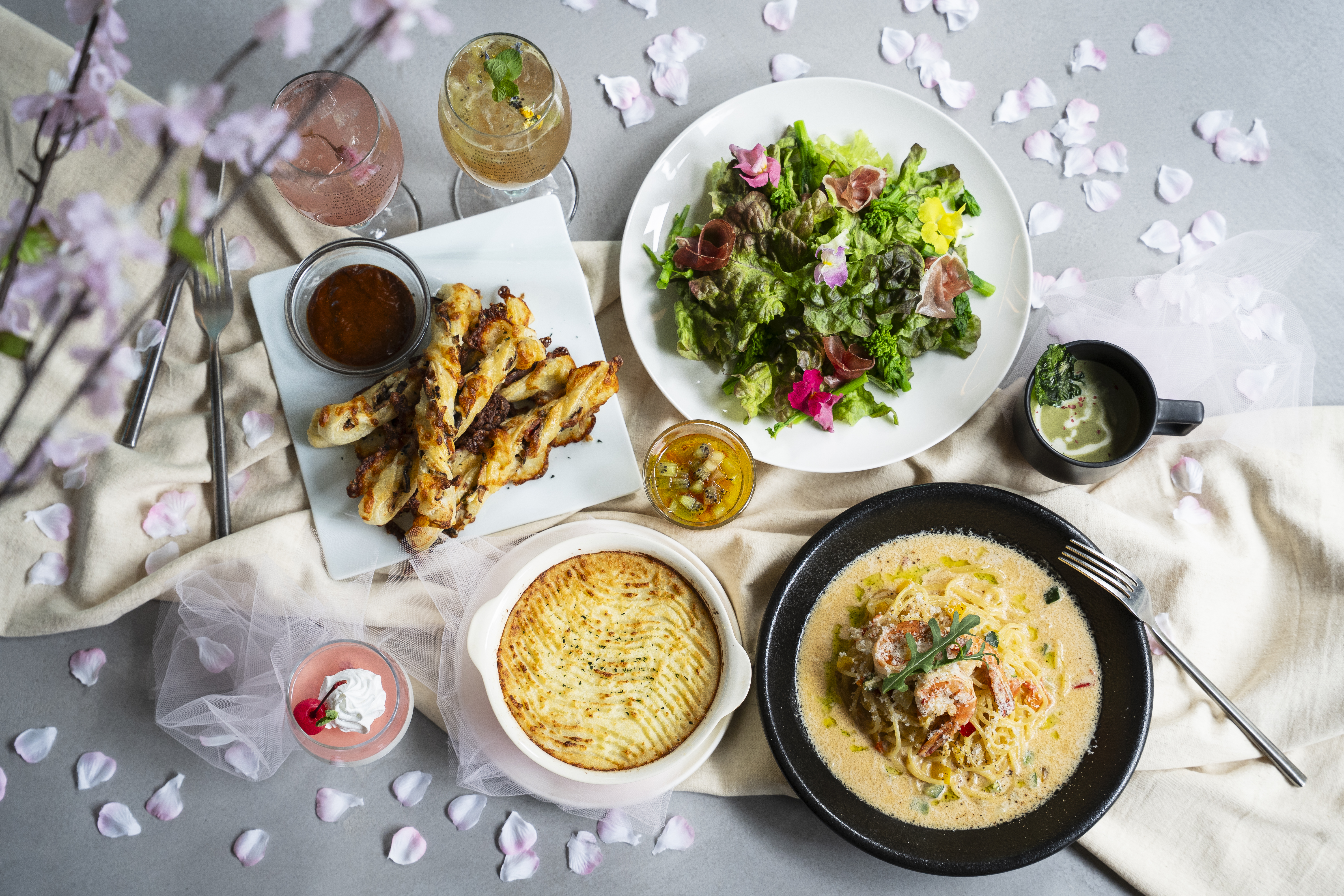 4月から始まるシーズナルランチコースをご紹介！