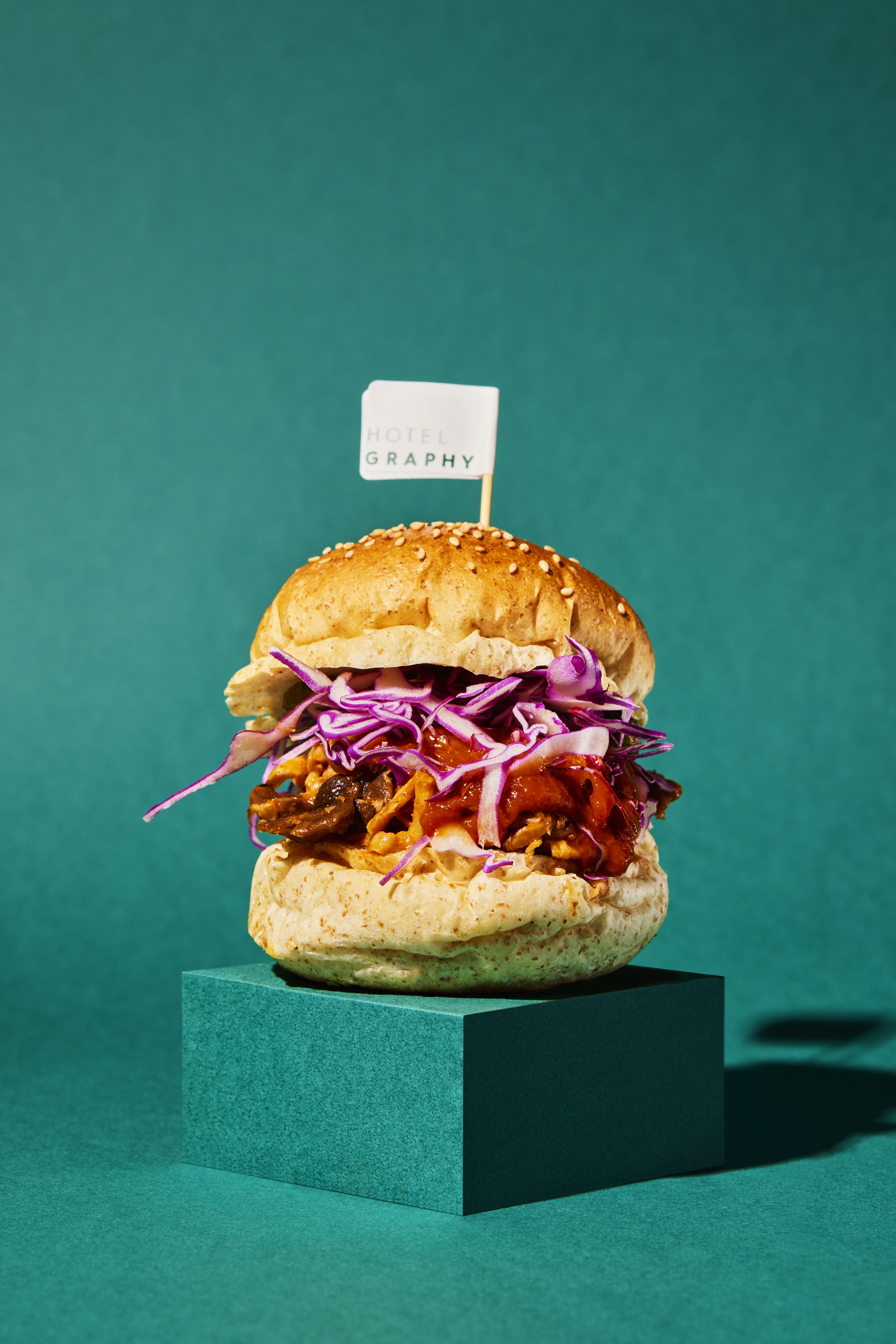 【季節商品】プルドマッシュルームバーガー🍔