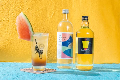 今帰仁スイカの美ら島コーラ ×　THE OKINAWA ISLANDS RUMのクラフトラムコーク