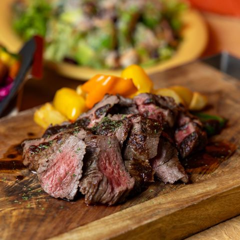 Grain-Fed Beef Rib-Eye Steak