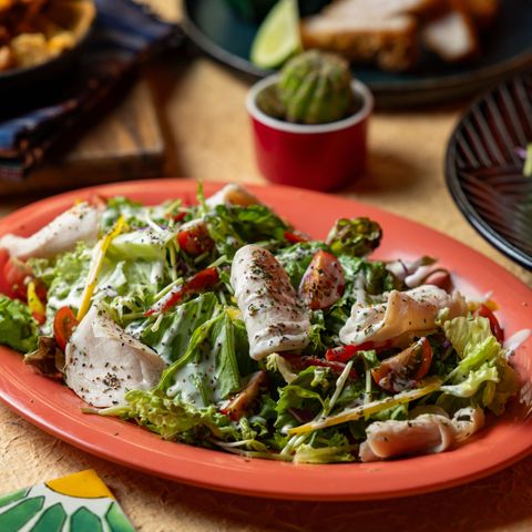 Caesar Salad with Homemade Chicken Ham (Regular Size)