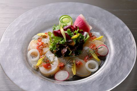 Carpaccio of Hokkaido Seasonal Fish