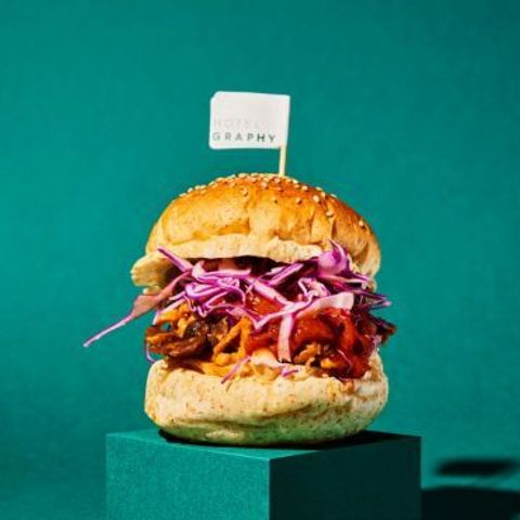 [October-December Seasonal Burger]Pulled Mushrooms [VEVGAN]