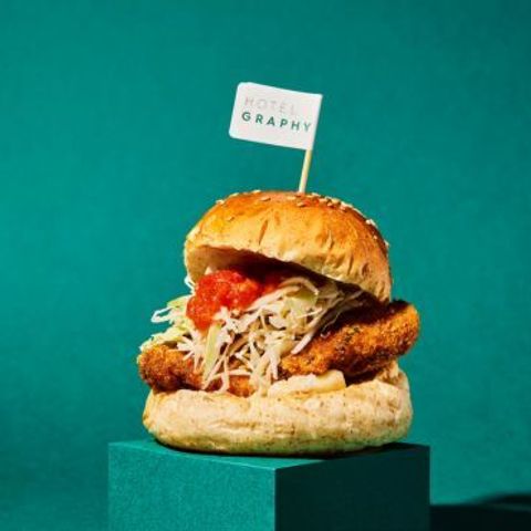 【1-3月 季節のバーガー】ハーブ＆とんかつ