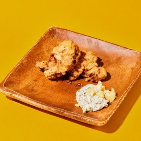 Herb Chicken Fritters