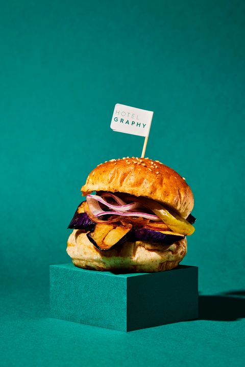 [July–September Seasonal Burger] Sichuan "Saliva Eggplant"